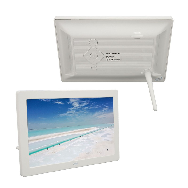 8 Inch Digital Photo Frame 1280x800 HD IPS Display Support