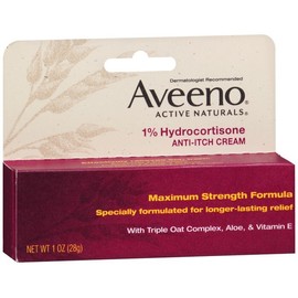 Aveeno 1% Hydrocortisone Anti-itch Cream 1 OZ