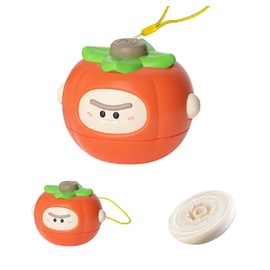 AUSOWELL Fruit Battle Spin Tops Set - Interactive Collision Toys for Kids, Family Competition Game with 6 Fruit-Shaped Spinning Tops, Boys Girls Toy Series