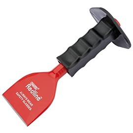 Draper Redline 68591 75 x 220 mm Brick Bolster with Hand Guard , Blue