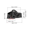 QWORK Stainless Steel Latch 3-1/4" x 2-13/16" – 8 Pack