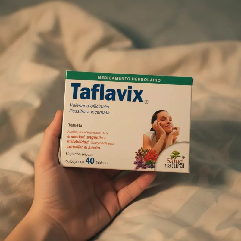 Taflavix Tabs Valeriana Pasiflora Sabor