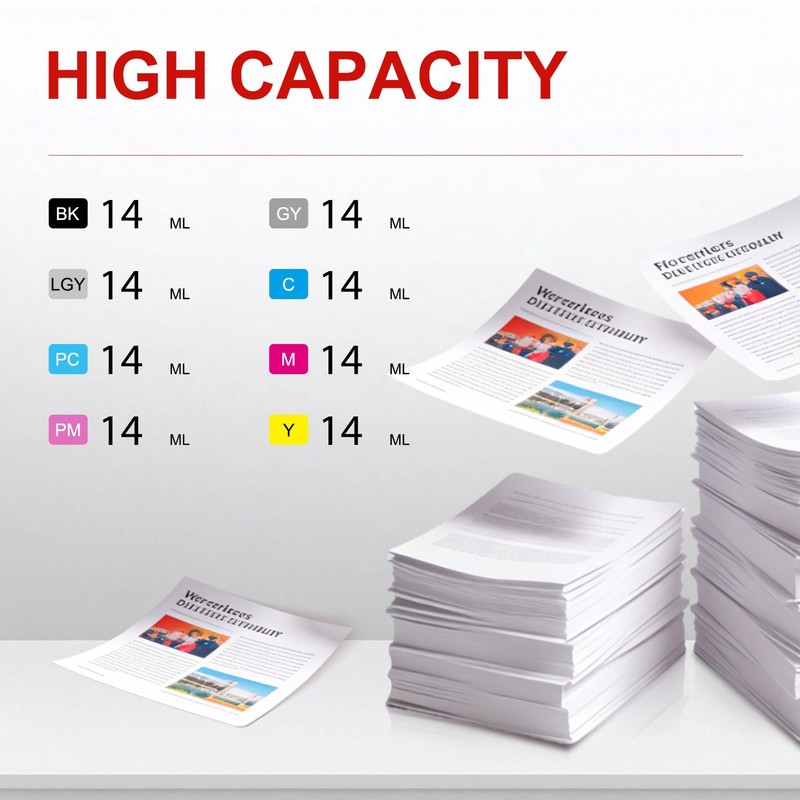 CLI-42 Ink Cartridges Replacement for Canon CLI-42 CLI42 Ink Cartridge