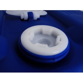 15 Gallon Emergency Water Storage Drum, Blue - New! - Boxed!