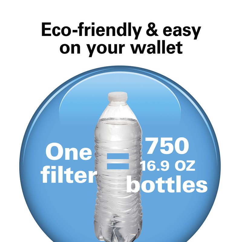 AquaFusion CleanGuard 100 Gallon Activated Carbon Block Replacement Filter, White