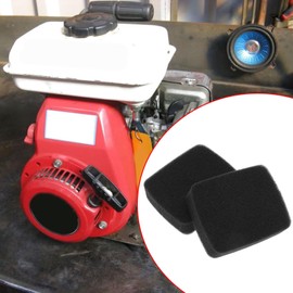 VGOL Pack of 2 Lawn Mower Air Filter Cotton Air Filter Sponge 17211-896-000 Lawn Mower Air Filter Foam 99 x 77 x 22 mm Sponge Air Filter Compatible with Honda G100 Engines