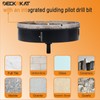 6 inch Diamond Hole-Saw Bits with Pilot Drill Bit -6"