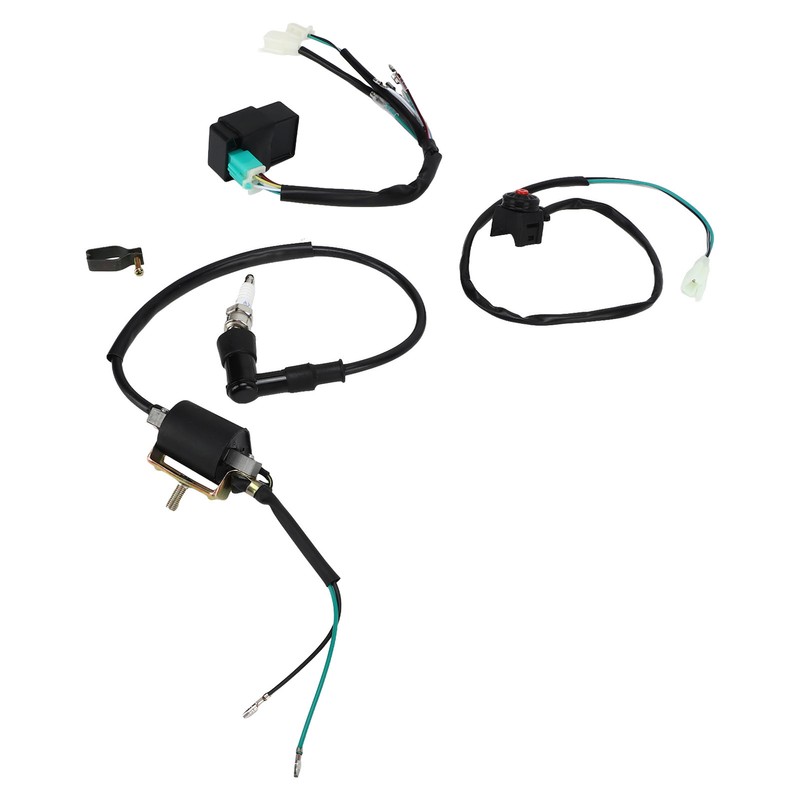 Kick Start Engine Wiring Harness CDI Box Spark Plug Ignition