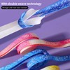 Double stitching shoe laces for sneakers pink red shoe laces