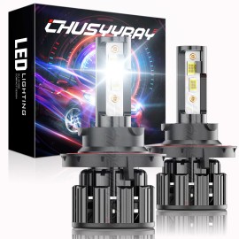 CHUSYYARY 9008 H13 LED Focos Para Auto Carro Bombillos Luz De Coche Faros Faro Delanteros