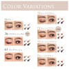 Chifure Gradient Eye Shadow 36 Brown Purple