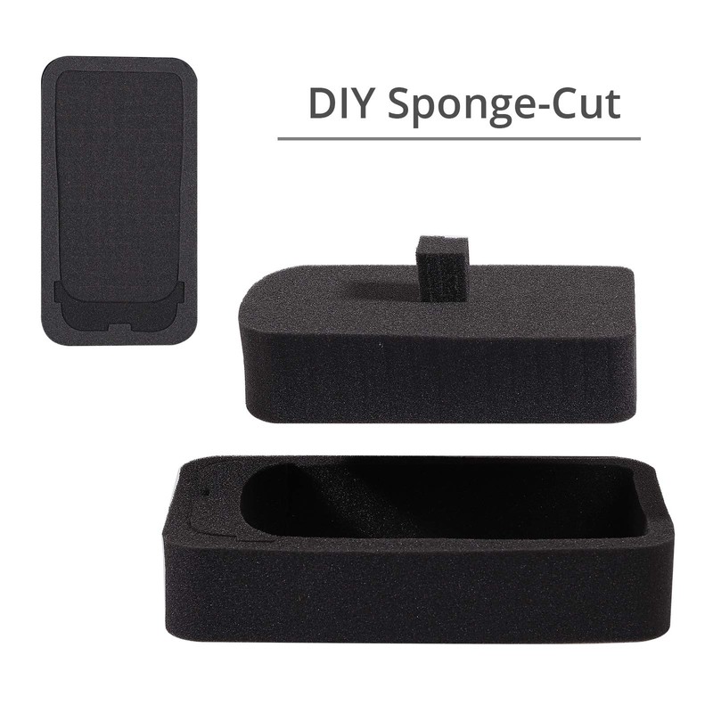 Proster Multimeter Case with DIY Sponge Carrying Case for Digital