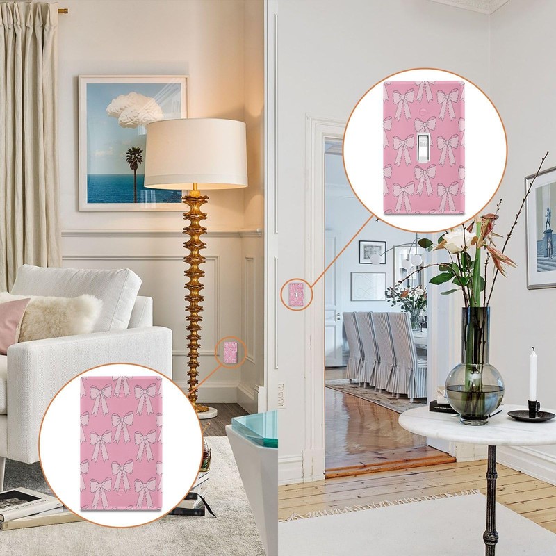 Blueangle Toggle Light Switch Wall Plate Cover - Cute Coquette