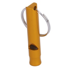 Golden Pfeife Signalpfeife Mit Schlüsselanhänger