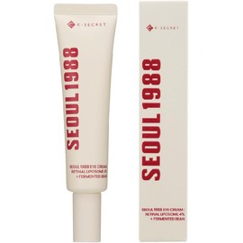 KSECRET SEOUL 1988 Retinal Liposome Eye Cream 4% with Fermented Bean – Anti-Aging, Brightening & Firming Treatment for Fine Lines, Dark Circles & Puffiness – 30ml/1.01 fl.oz.