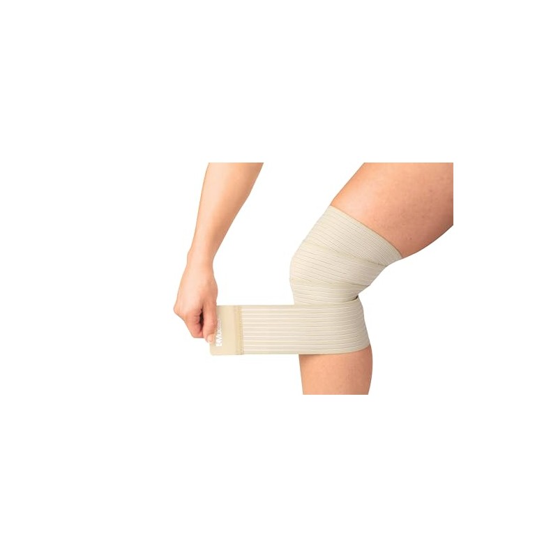 Mueller Beige Elasticated Wonder Wrap - L/XL