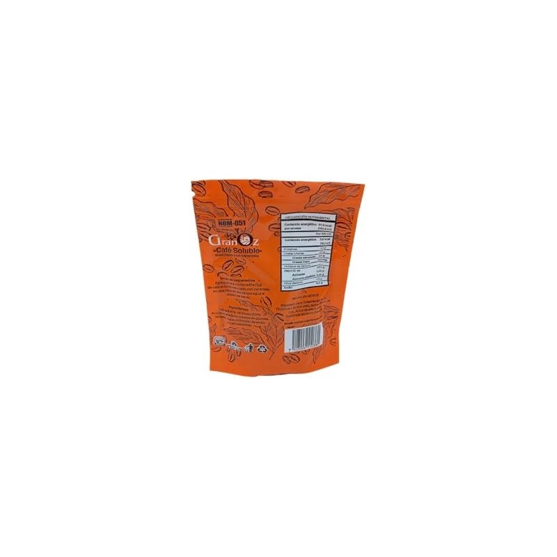 Soluble Mezclado con Caramelo, 50g (5 Piezas)