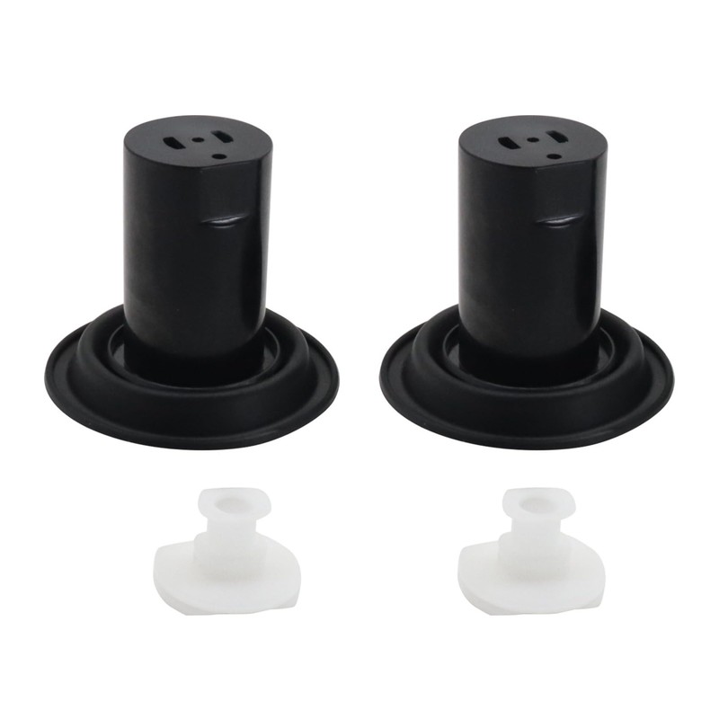 Priprilod 2Set Black Carburetor Piston Slide Diaphragms replace 16111-MM8-771 Compatible