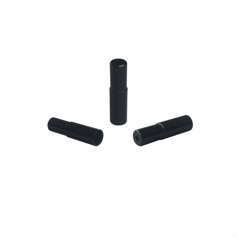 Lotatheta 10 PCs Each Black Bike Brake Cable Tips Caps