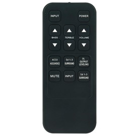 Replacement Remote Control Applicable for Zvox Audio ACCUVOICE AV205 AV200 TV Speaker Soundbar