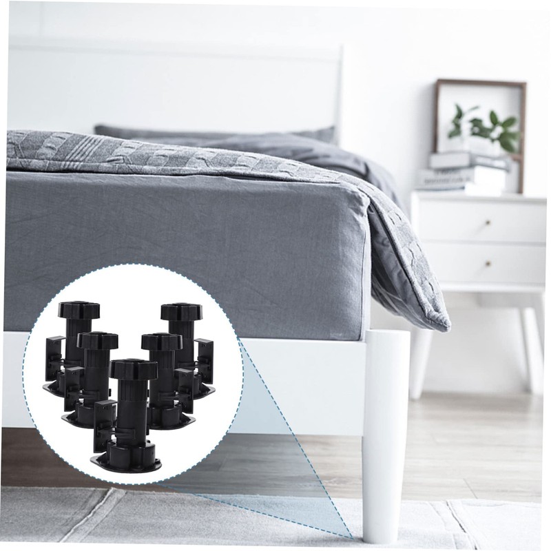 Operitacx 12Sets Furniture Feet Thickened Leveling Feet for Cabinets and