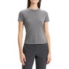 Theory Women's Tiny Tee, Melange Grey, M
