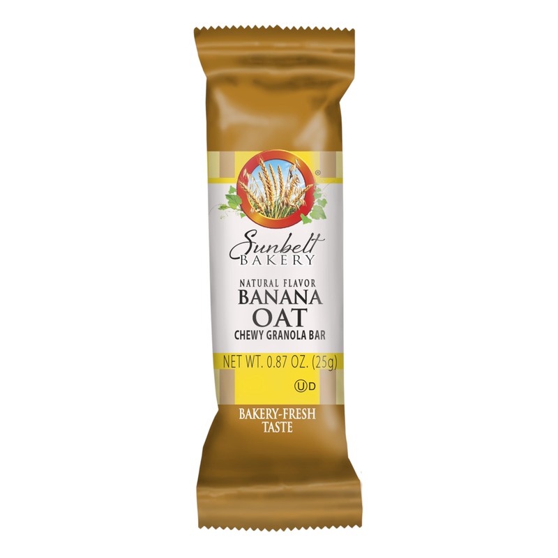 Sunbelt Bakery Banana Oat Chewy Granola Bars, 80-0.9 OZ Bars