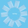 POFET 10 x Foam Nets Exfoliating Mesh Soap Bag Soap