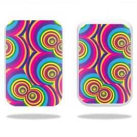 MightySkins Skin Compatible with HP Sprocket wrap Cover Sticker Skins Groovy 60s