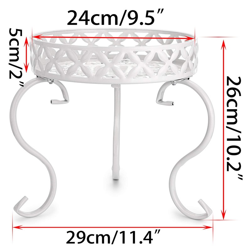 Sumnacon Pot Stand, Pot Stand, Flower Rack, Iron, Antique, Stylish,