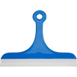 haug bürsten - Glass and Tile Squeegee - Colour: Aqua - Dimensions: 16.5 x 20 x 0.5 cm - Edging: Rubber Blade - Made in Germany