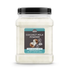 Birch & Meadow 2.25 lb of Coconut Milk Powder, Non-GMO, Delicious Real Taste, Drinks
