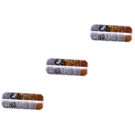 Healeved Manicure Glitter Sequin Nail Art Decoration Mixed Shining Pieces for Nail Design Colorful and Lightweight Accessories for Women and Girls