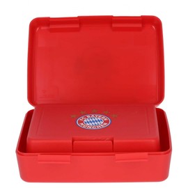 FC Bayern München Lunch Box – 5 Stars – Set of 2 Lunch Boxes | Red | Breakfast Box FCB
