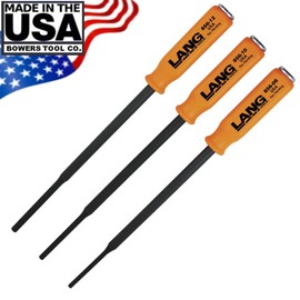 Lang Extra Long Pin Punch Set 16" Length 1/4" 5/16" 3/8" Strike Cap Handle USA