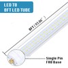 douyidou 4-Pack, 8 Foot LED Bulbs, 100W 15000lm 6000K Cold