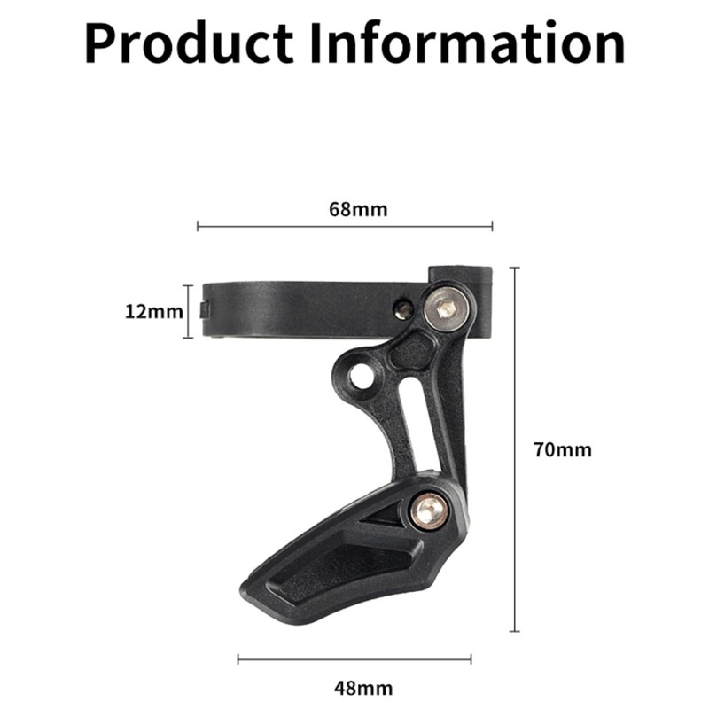 NELboNs Bike Chain Guide Direct Mount Chainring Guard with Bash