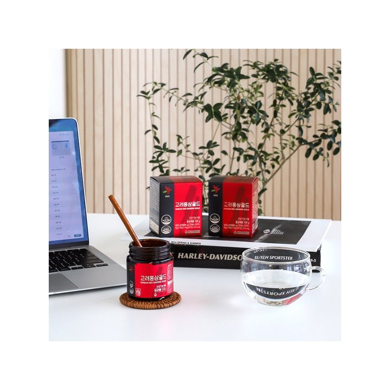 Hongilcheon 고려홍삼골드 100g x 3ea Korean Red Ginseng Gold 100g
