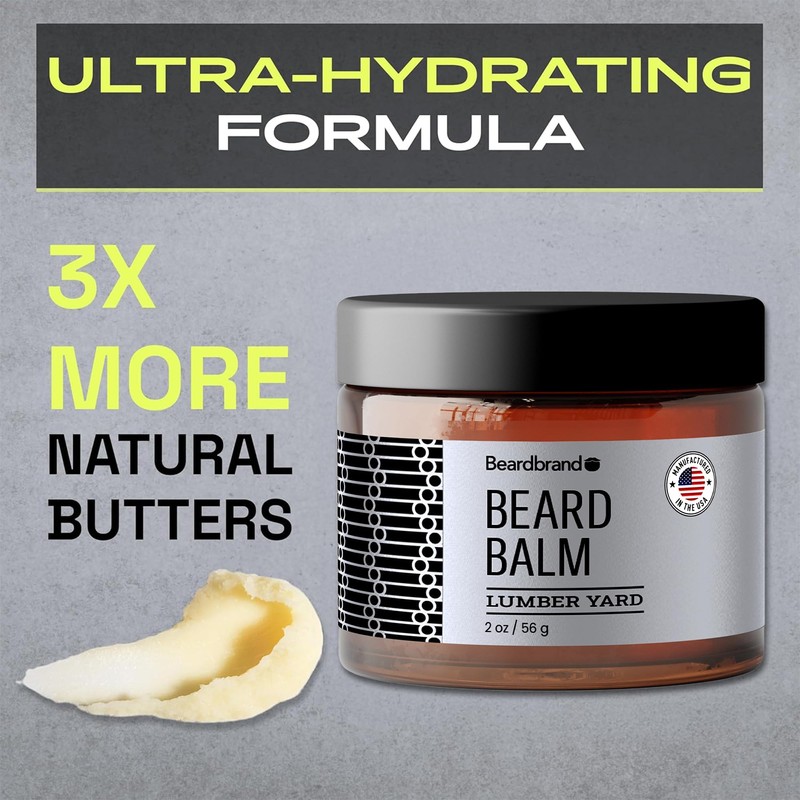 Beard Balm for Men - Utility Balm Travel Pack -