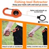 SYNFLUX Mini Fishing Pliers Saltwater, Split Ring Tool and Line