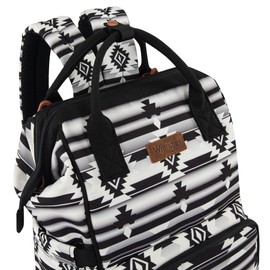Montana West Wrangler Callie Diaper Bag Backpack with Stroller Straps Multifunction Baby Travel Bag WG2204-9110PK