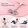 Hekisace Smart Foot Pedal Puller with Digital Counter, 6 Resistance