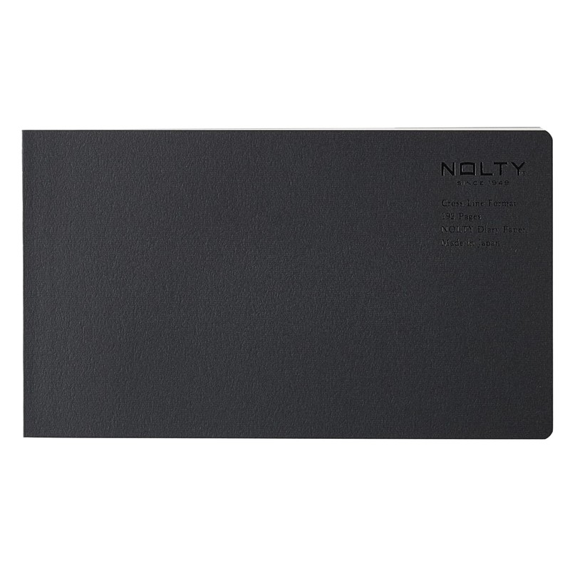 Nippon Management Association NOLTY Notebook, Horizontal Slim, Horizontal Ruled Cross,