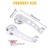 2x Billet Aluminum Window Crank Handle Chrome For Hot Rod