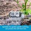 Dreyoo 4 Set Bubbler Sprinkler Heads, 3/4 Inch Internal Thread