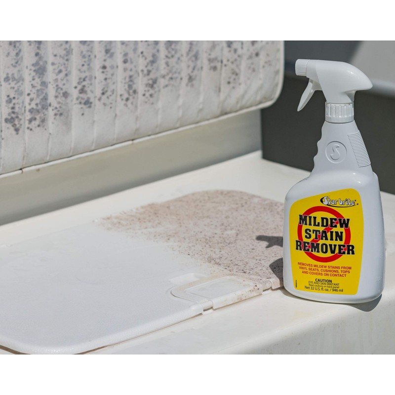 STAR BRITE Mildew Stain Remover + Cleaner Removes Stains on