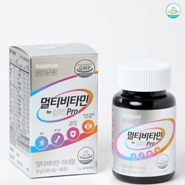 Silver multivitamin for those in their 50s and 60s, 2-month supply (60 tablets) for middle-aged chronic recovery parents, / 50 60대 실버 종합비타민 중년 만성 회복 부모님 2개월분(60정)
