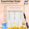 REJOECE A6 Savings Challenge Budget Planner, Budget Planner German Accessories,