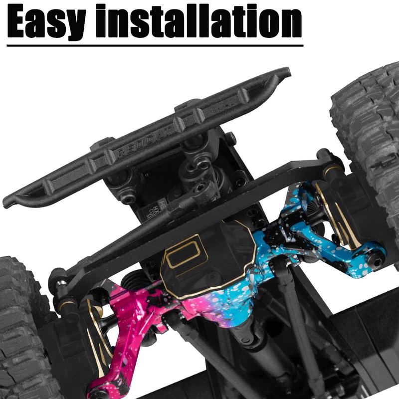 Hcespuos RC Upgrades Parts for 1/18 Red cat Ascent-18 RC