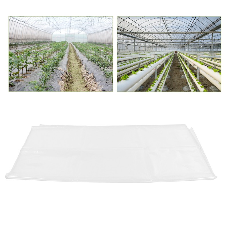 PE Plastic Film Transparent Dustproof Garden Plant Cover Greenhouse Agricultural